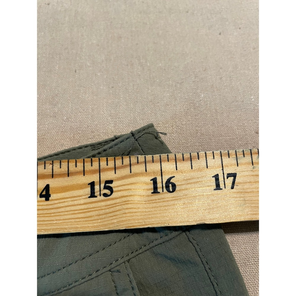 Prana Cargo Jogger Pants Sz 6 26" Inseam Army Green Outdoors Hiking Camping - Picture 4 of 6